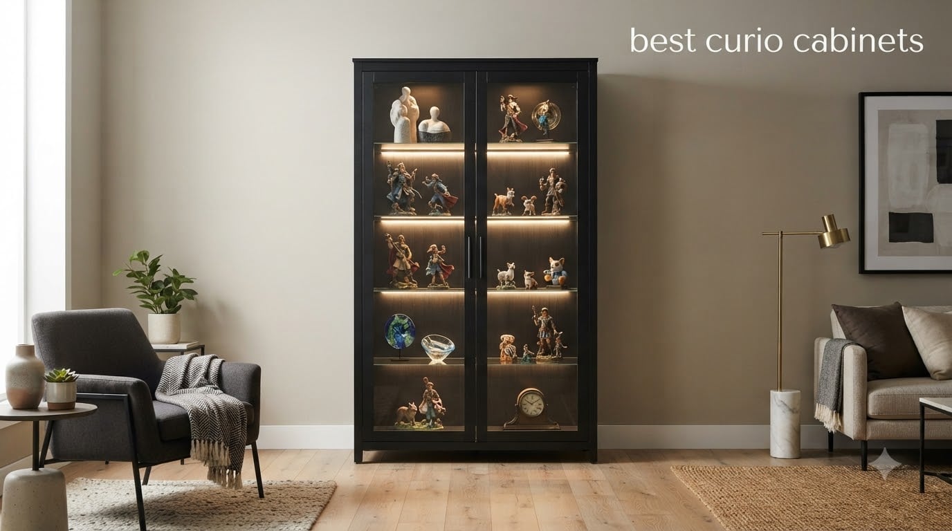 best curio cabinets
