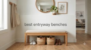 best entryway benches