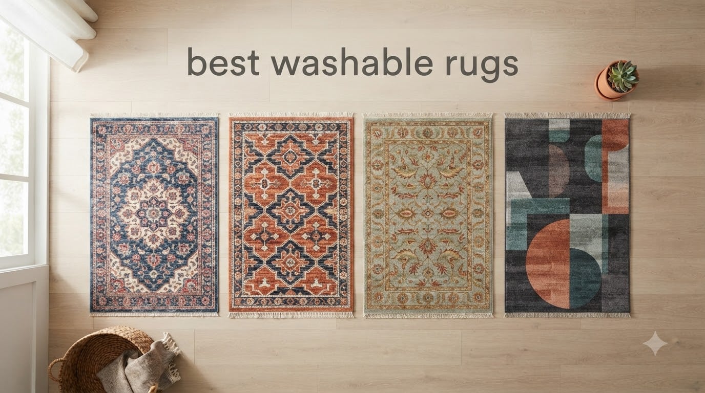 best washable rugs