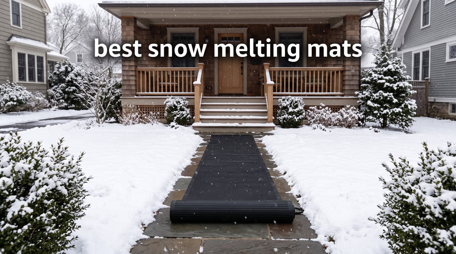 best snow melting mats