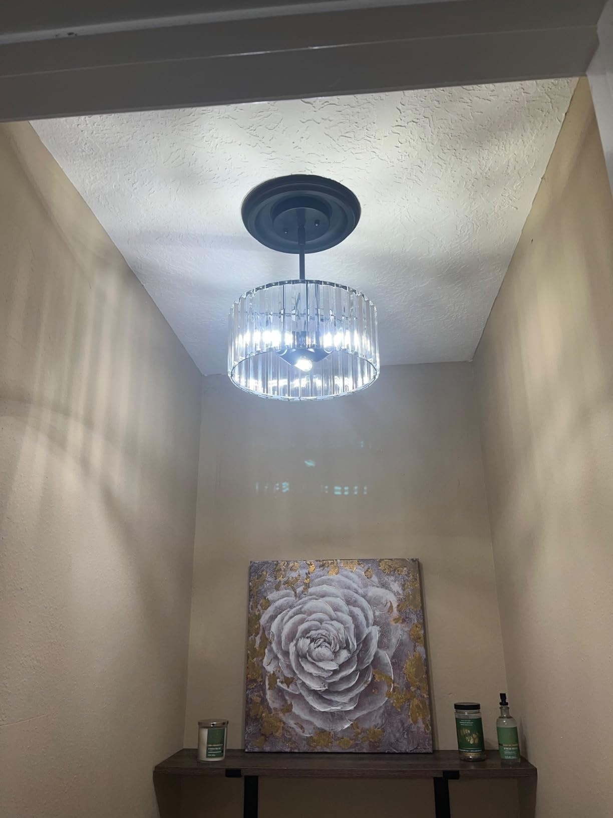 Westinghouse 7703700 9-3/4-Inch Smooth White Finish Ceiling Medallion customer photo 1