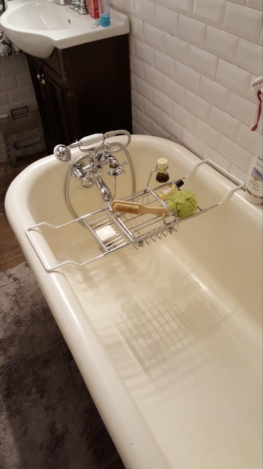 Kingston KS266C Wall Mount Clawfoot Tub Faucet, Polished Chrome customer photo 2