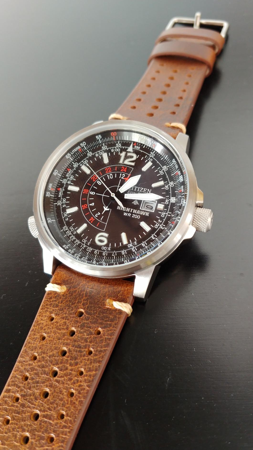 CITIZEN Men's Eco-Drive Promaster Nighthawk 42mm Stainless Steel BJ7000-52E customer photo 1