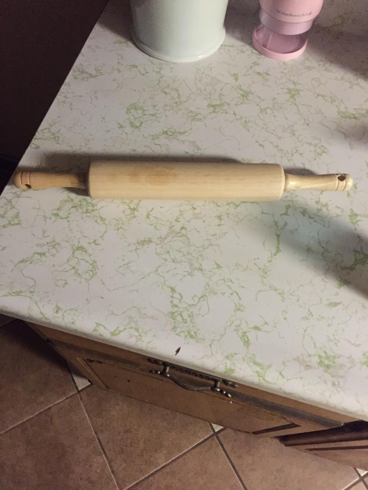 GoodCook Classic Wooden Rolling Pin with Easy Roll Bearings customer photo 1