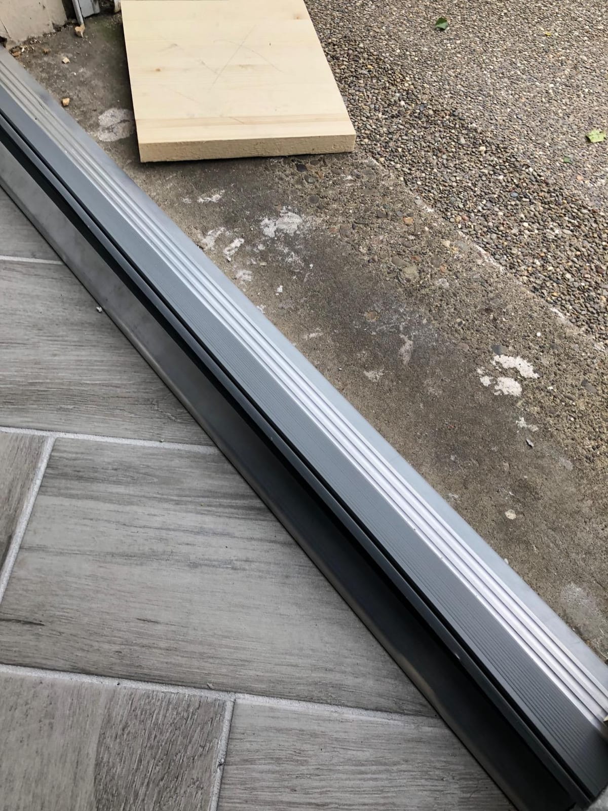 M-D Building Threshold, Silver, 3-3/4in x 3/4in x 36in customer photo 2