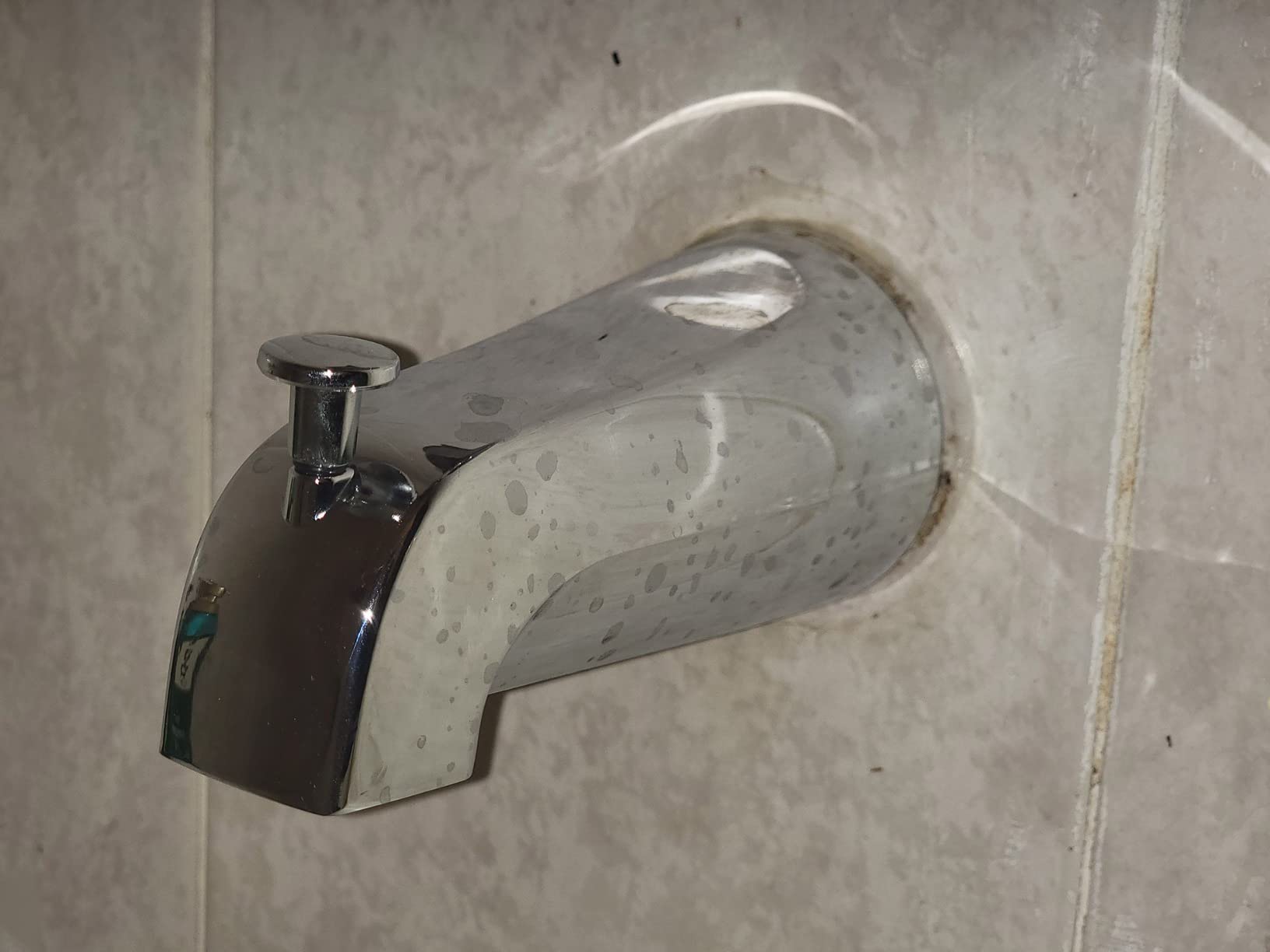 Danco Tub Spout with Front Pull-Up Diverter, Metal, Chrome (88052) customer photo 2