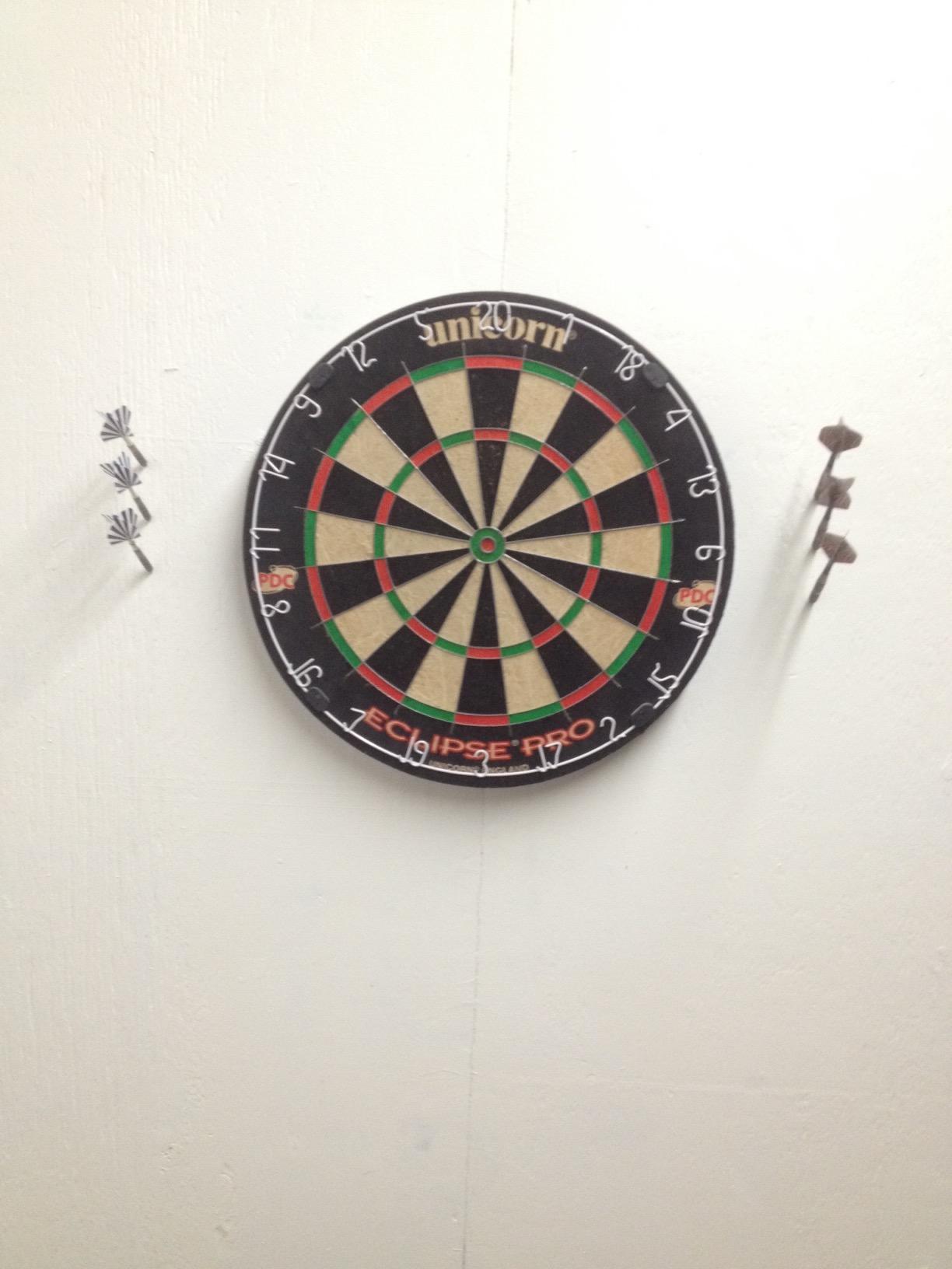 Unicorn Eclipse Pro & Ultra Championship Edition Bristle Steel Tip Dartboards - Ultra-Slim Wire, Staple-Free Bullseye-Increased Target Area, Premium Self-Healing Sisal, High-Vis Rotatable Number Ring customer photo 2