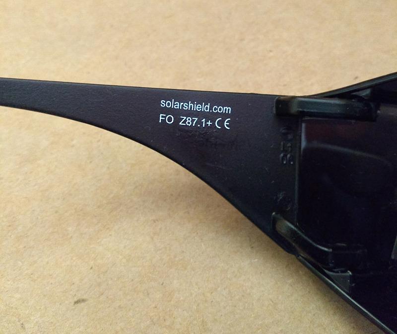 Solar Shield Fits-Over SS Polycarbonate II Smoke Sunglasses customer photo 1