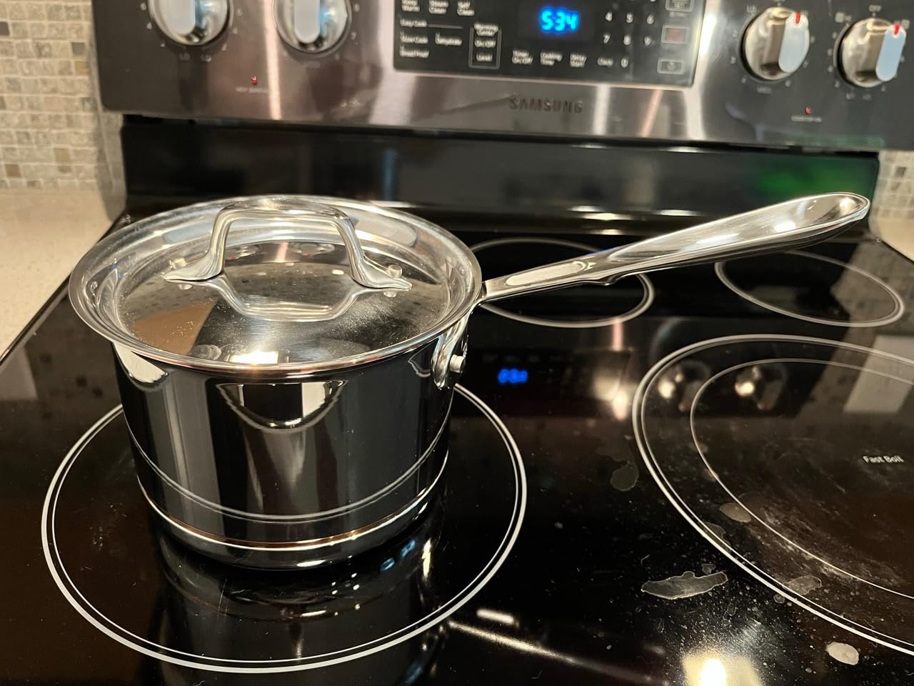 All-Clad Copper Core® 10 Piece Stainless Steel Cookware Set, Made in USA customer photo 2