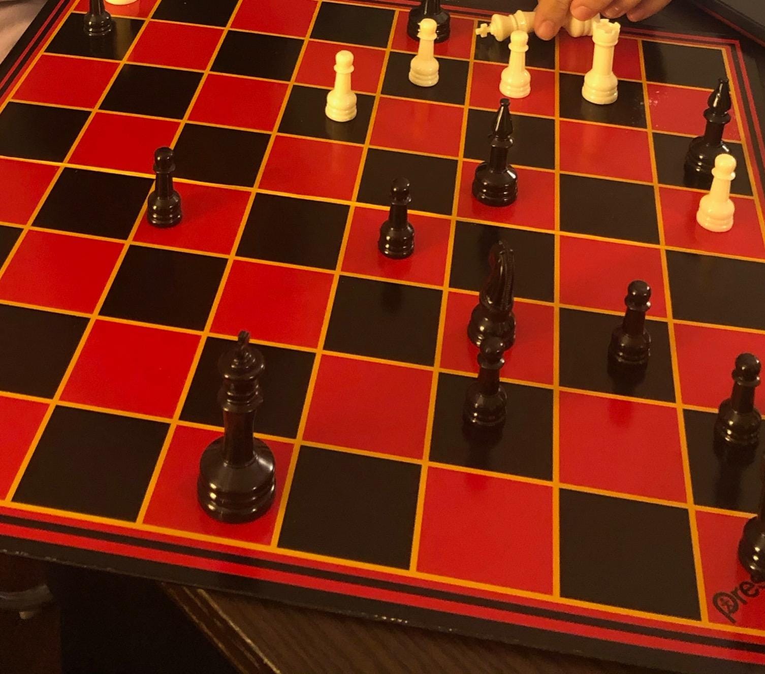 Pressman Chess / Checkers / Backgammon - 3 Games in One customer photo 2