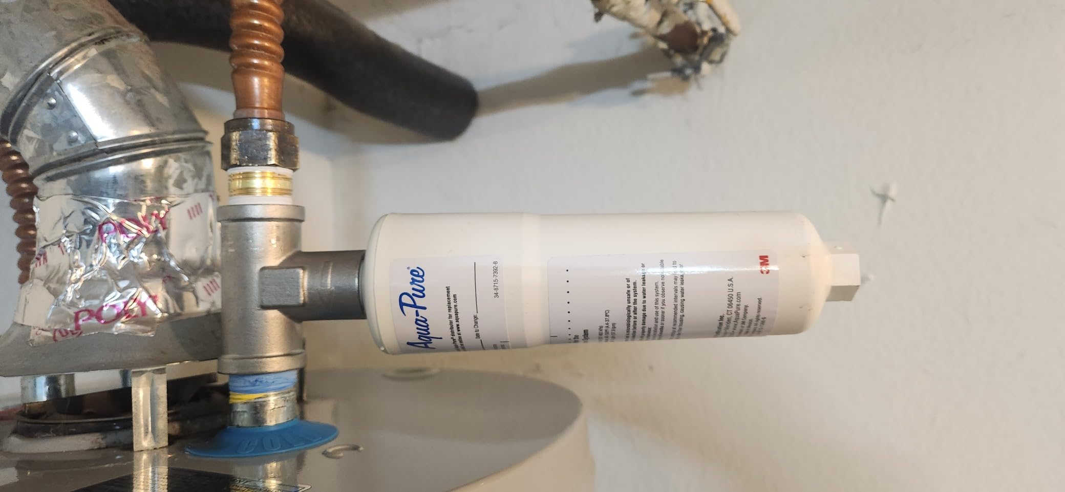 3M Aqua-Pure Whole House Scale Inhibition Inline Water System AP430SS, Prevents Scale Build Up On Hot Water Heaters and Boilers customer photo 1
