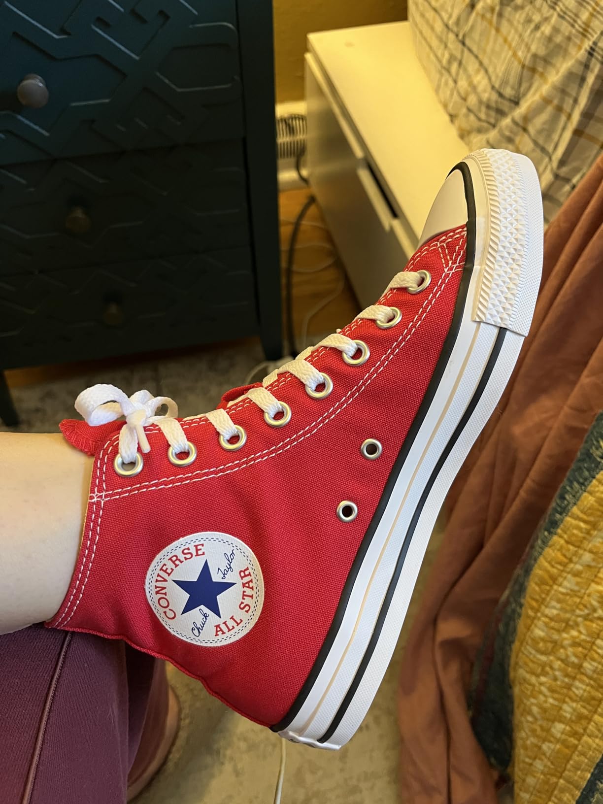 Converse Unisex Adult Chuck Taylor All Star High Top Sneaker customer photo 2