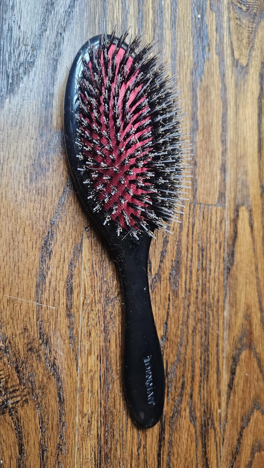 Denman Boar Bristle Hair Brush – Smoothing & Shine Enhancing for Slick Back Styles, Curl Defining & Detangling. Natural Bristles for all Hair Types for Women & Men customer photo 2