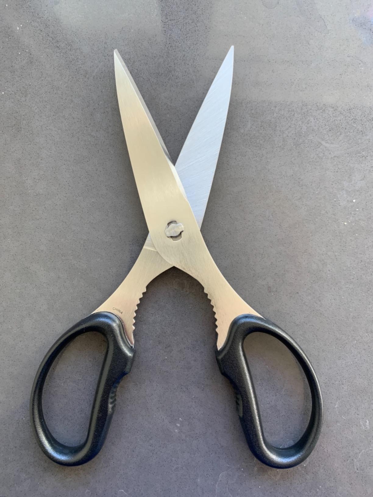 Henckels Kitchen Scissors, Micro Serrated Blade Edge, Stainless Steel customer photo 2