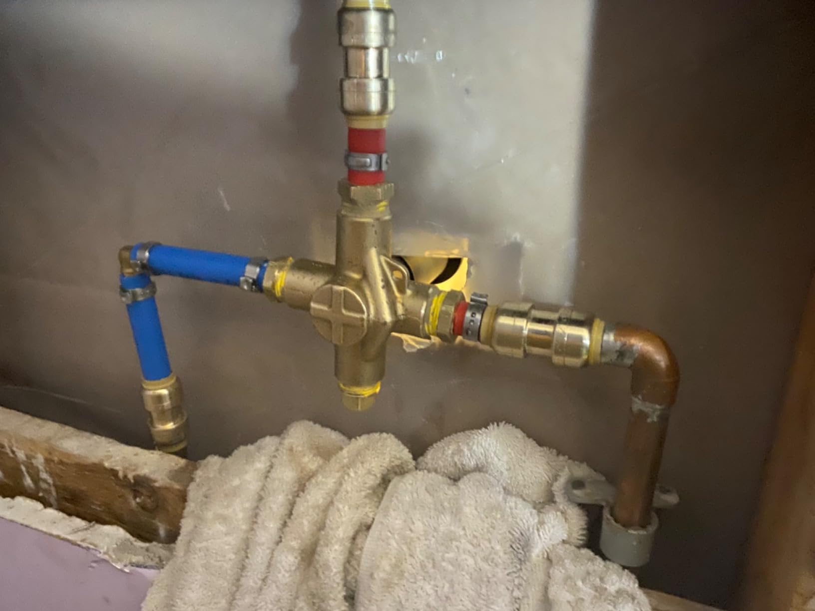 Moen M Pact PosiTemp Pressure Balancing Brass Tub and Shower Valve with IPS Connections, 2510 customer photo 2
