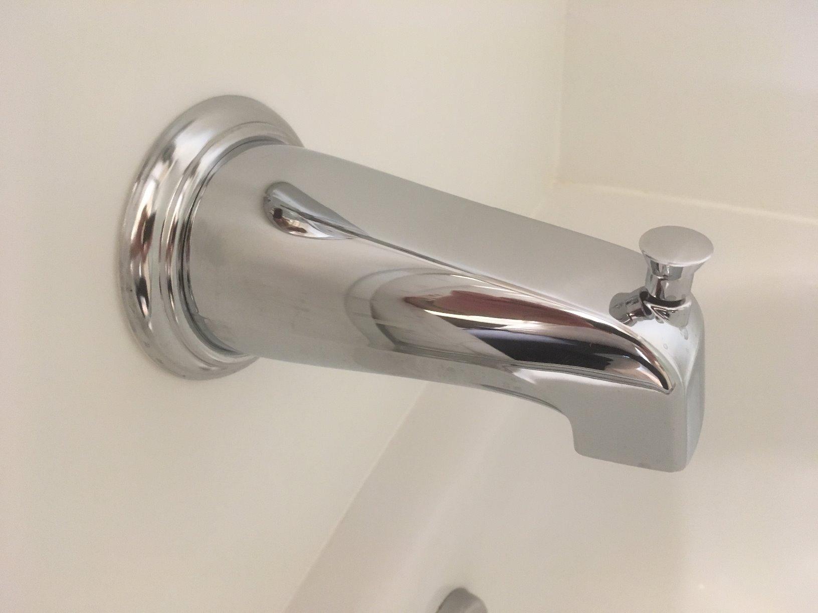 Moen 3801 Chrome Slip Fit Tub Spout customer photo 2