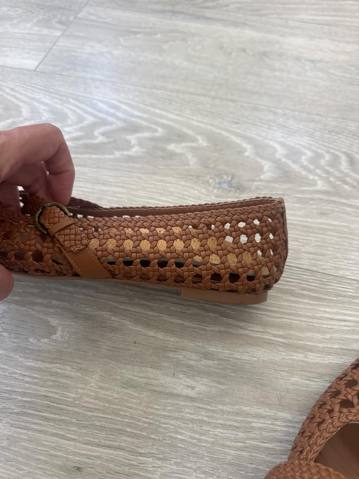 Pedag Holiday Thin Orthotic Insoles Arch Support Inserts Tan 8 Wo/5M customer photo 1