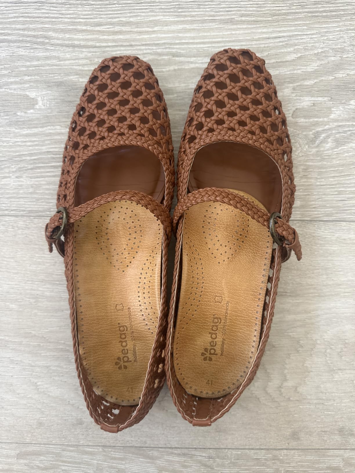 Pedag Holiday Thin Orthotic Insoles Arch Support Inserts Tan 8 Wo/5M customer photo 2