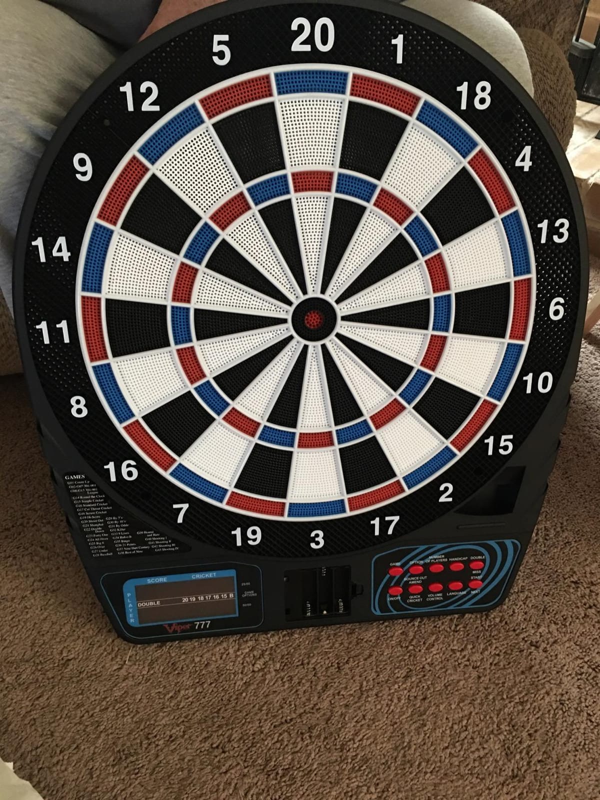 Viper by GLD Products 777 Electronic Soft Tip Dart Board for Adults customer photo 1