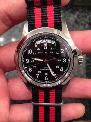 Hamilton Khaki Field King Automatic Men's Watch, 40mm Stainless Steel Case customer photo 2