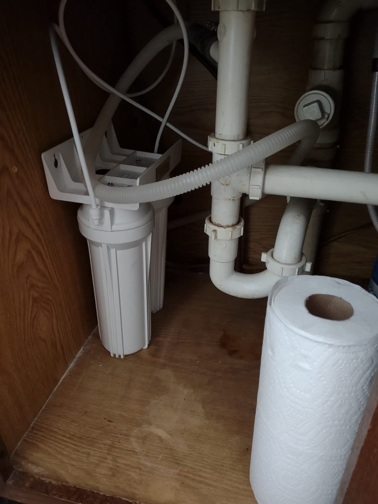 Fluoride Lead Chlorine Removal Undercounter KDF/GAC Water Filter System Leaves Beneficial Minerals customer photo 1
