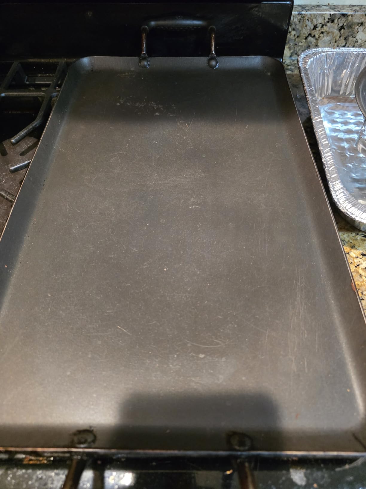 Ecolution Artistry Nonstick Square Griddle, Easy To Clean, Comfortable Handle, Even Heating, Dishwasher Safe Pots and Pans, 11-Inch, Black customer photo 2