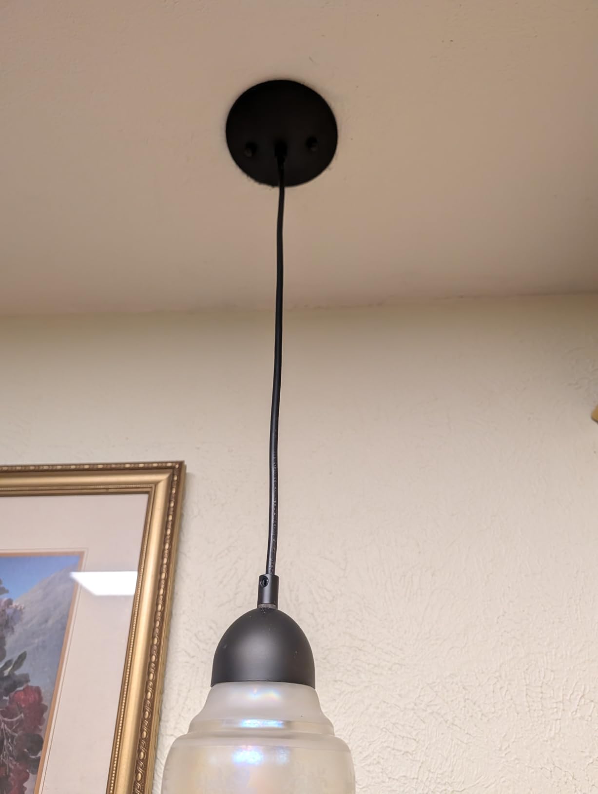 Westinghouse 7028400 Single-Light Mini-Pendant Kit with Nickel Finish customer photo 1