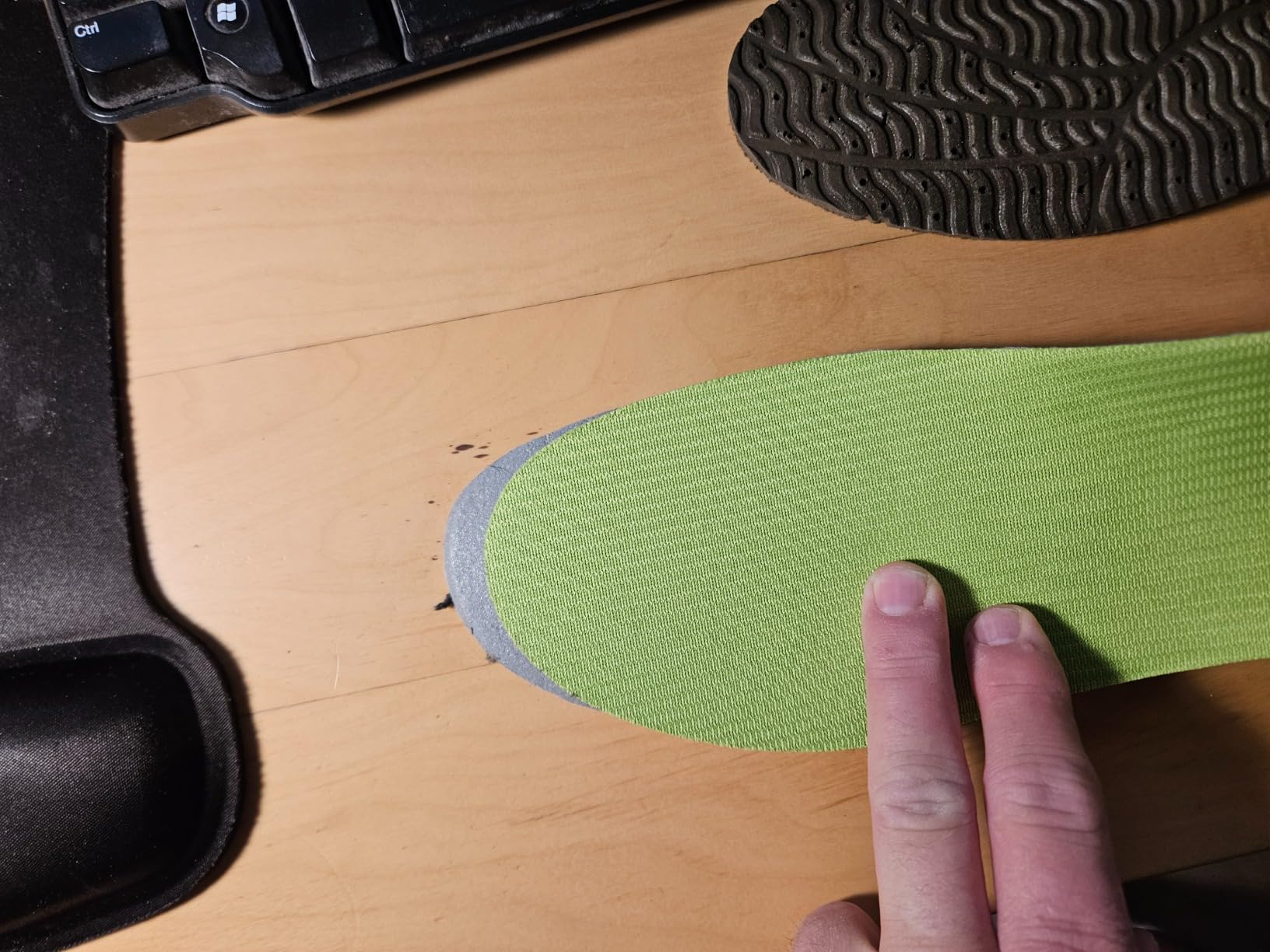 Superfeet All-Purpose High Arch Support Insoles, 9.5–11 M / 10.5–12 W customer photo 1