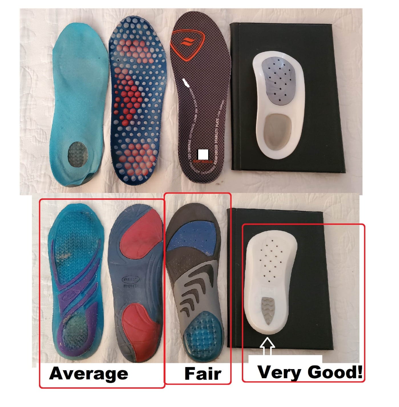 WalkFit Platinum Arch Support Inserts, Orthotic Insoles for Men & Women customer photo 2