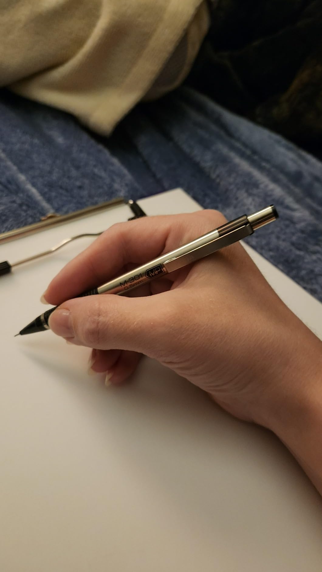 Zebra Pen STEEL M-301 Mechanical Pencil, 0.5mm Fine Point, 2-Pack customer photo 2