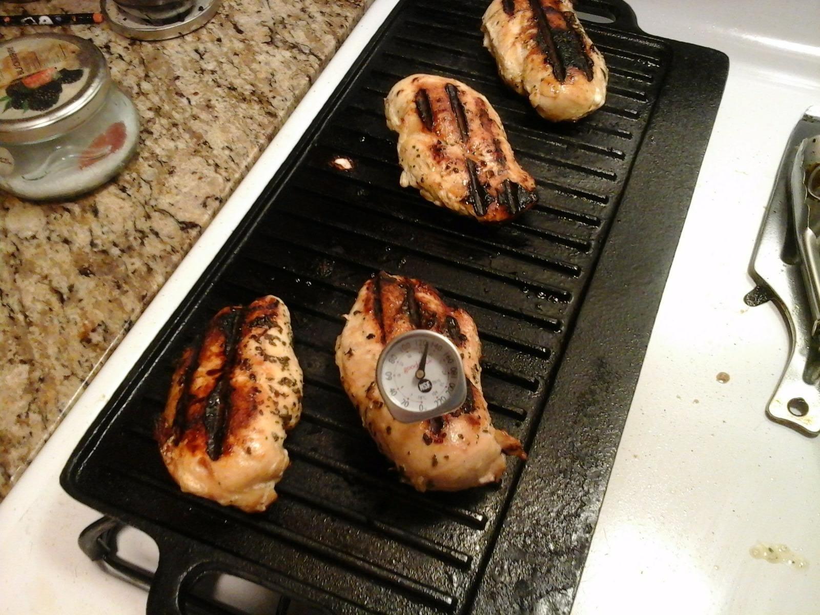 ProSource 2-in-1 Reversible 19.5” x 9” Cast Iron Griddle with Handles, Preseasoned & Non-Stick for Gas Stovetop, Oven and Open Fire. customer photo 1