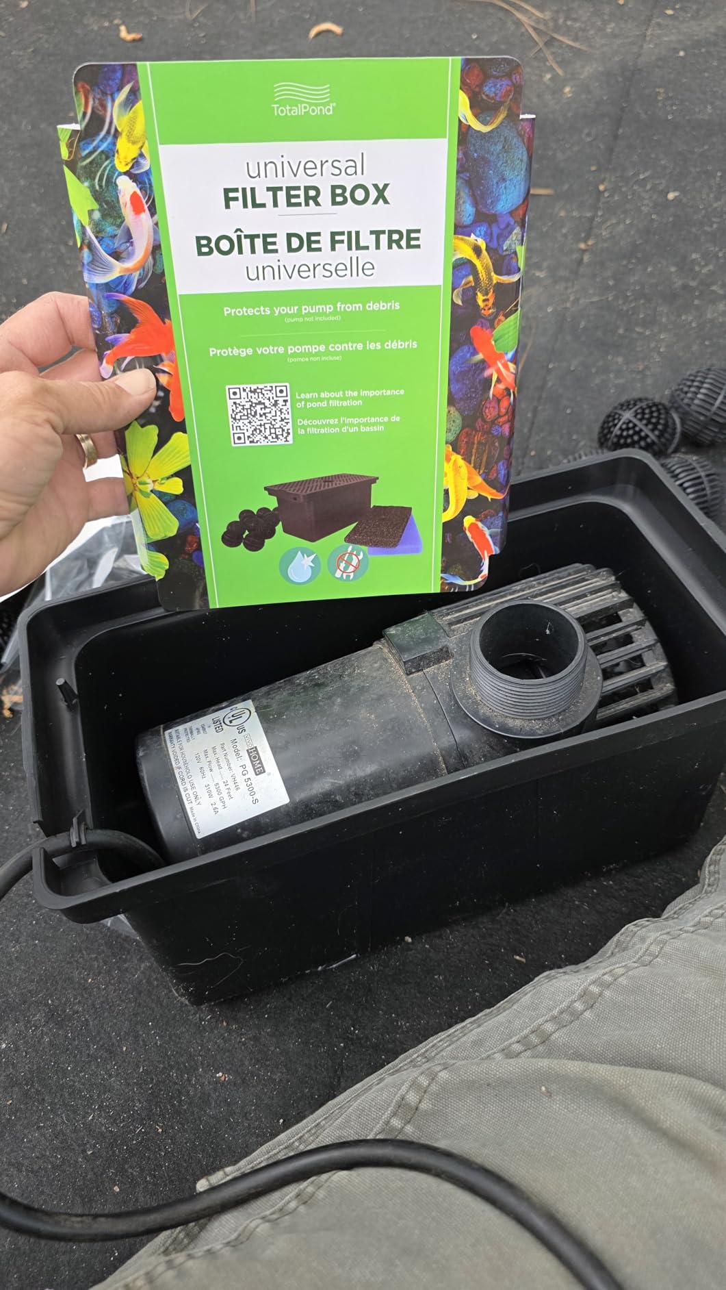 TotalPond Universal Pump Filter Box customer photo 1