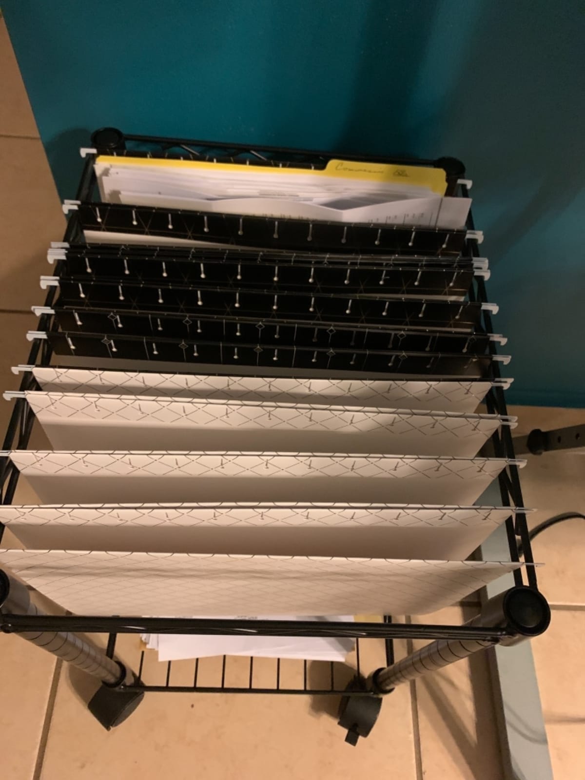 LYS Mobile Wire Filing Cart customer photo 2