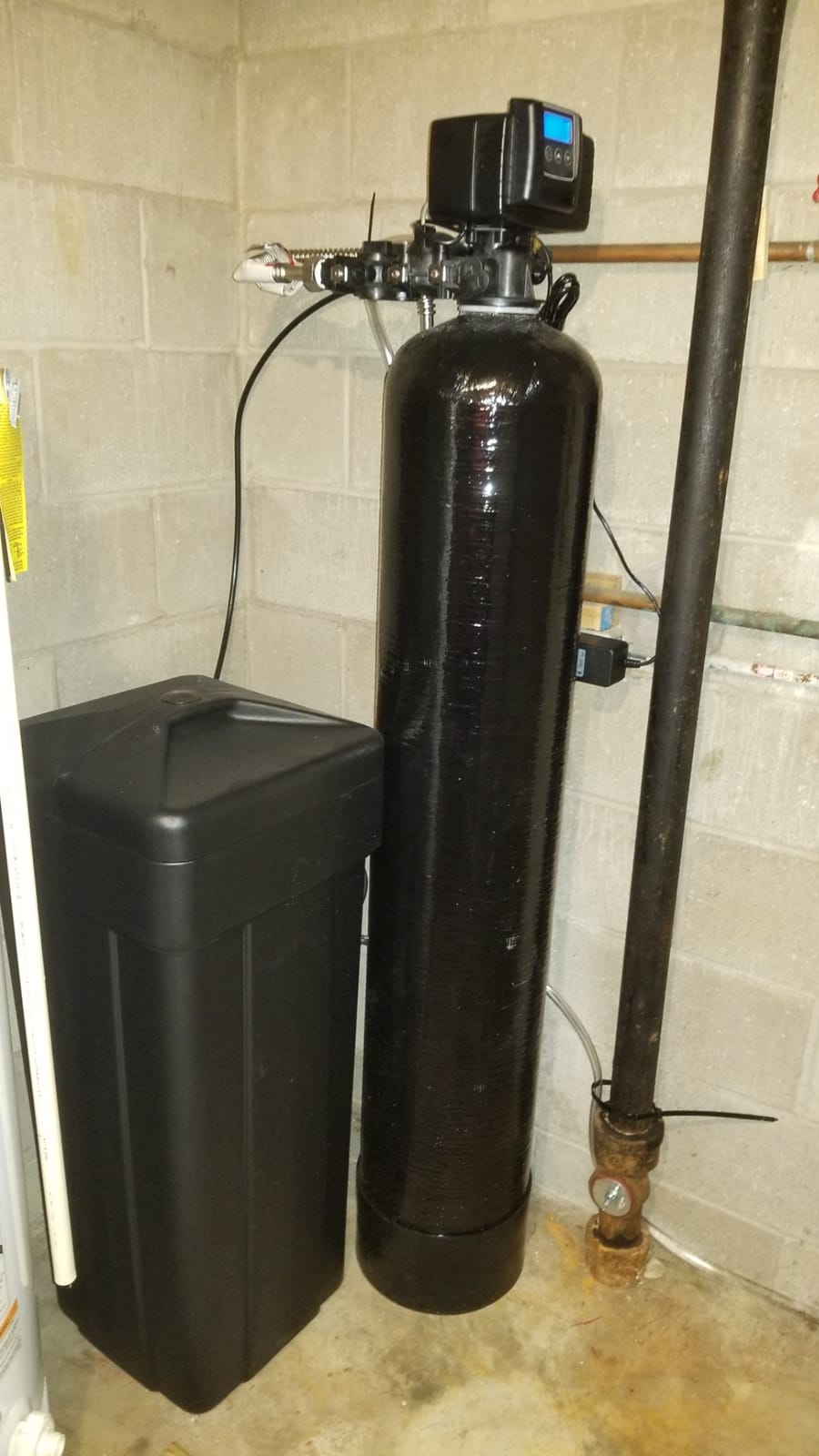 Fleck 5600 SXT Iron Blaster 48,000 Grain Water Softener | Ships Pre Loaded with Resin in Min Tank, Easy Installation customer photo 1