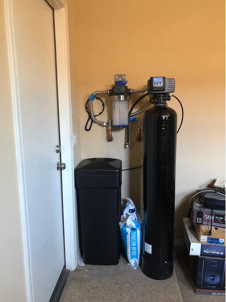 Fleck 5600 SXT Iron Blaster 48,000 Grain Water Softener | Ships Pre Loaded with Resin in Min Tank, Easy Installation customer photo 2