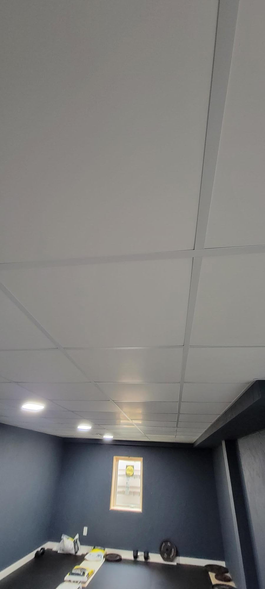 Genesis 2ft x 4ft Smooth Pro White PVC Ceiling Tiles (10 Tiles) customer photo 1