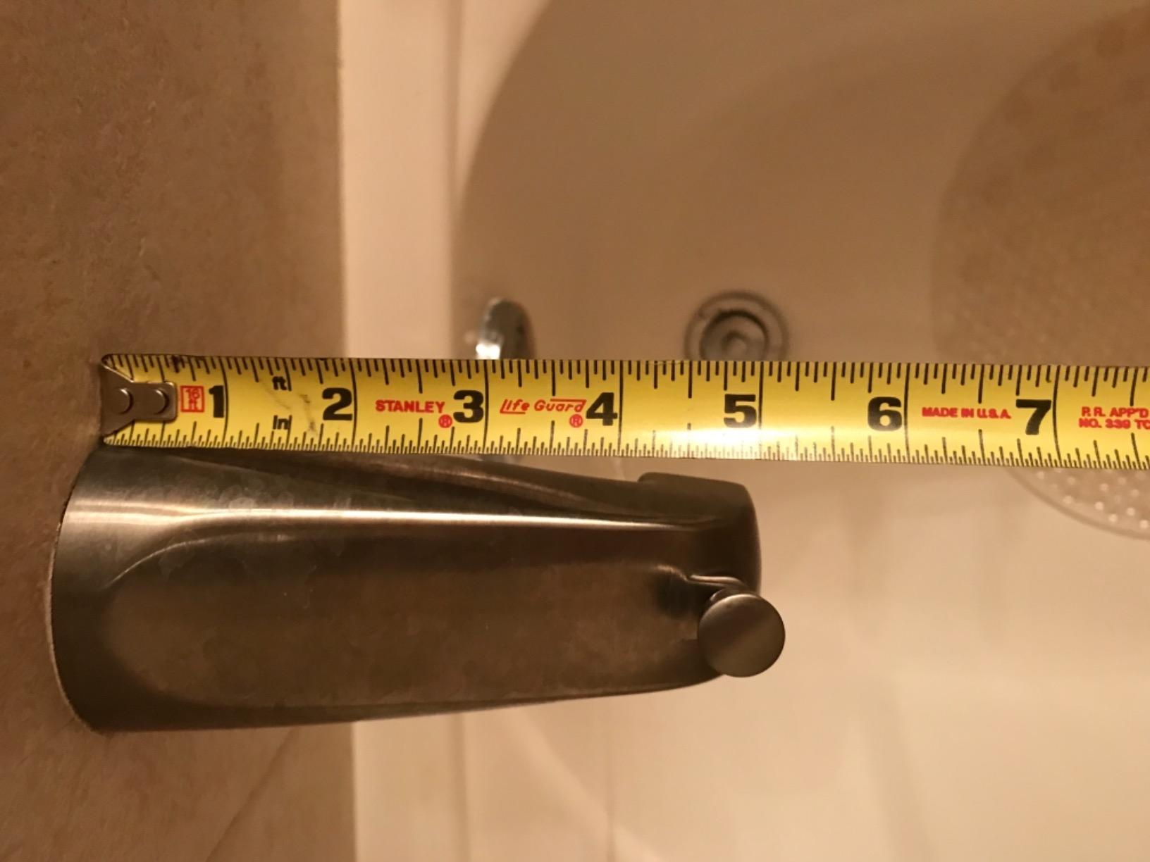 Delta Faucet RP61357BN Diverter Tub Spout, Brushed Nickel, 0.5 customer photo 1