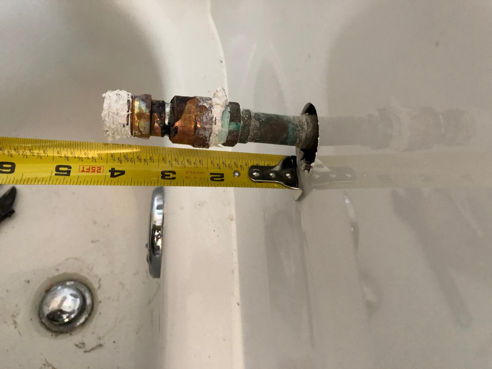 Delta Faucet RP61357BN Diverter Tub Spout, Brushed Nickel, 0.5 customer photo 2