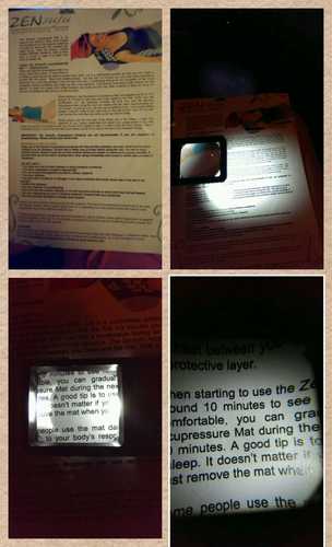 Carson MiniBrite LED Lighted Slide-Out Aspheric Magnifier with Protective Sleeve (PO-55), 5X, Gray customer photo 1