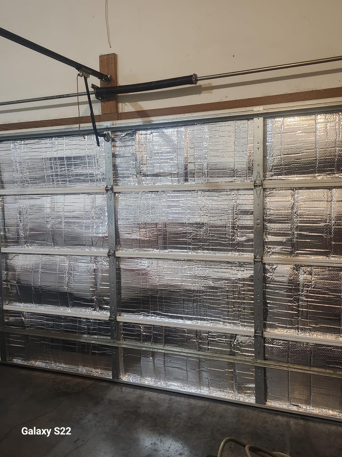 Reach Barrier Garage Door Insulation Kit, Reflective, 8x8 Single Door customer photo 2