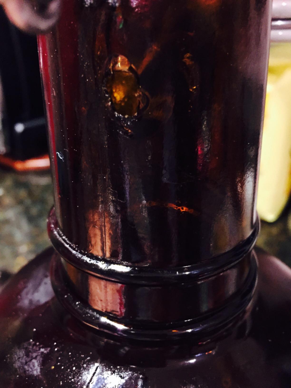 2 Liter Growler with Glass Handle- Amber customer photo 1