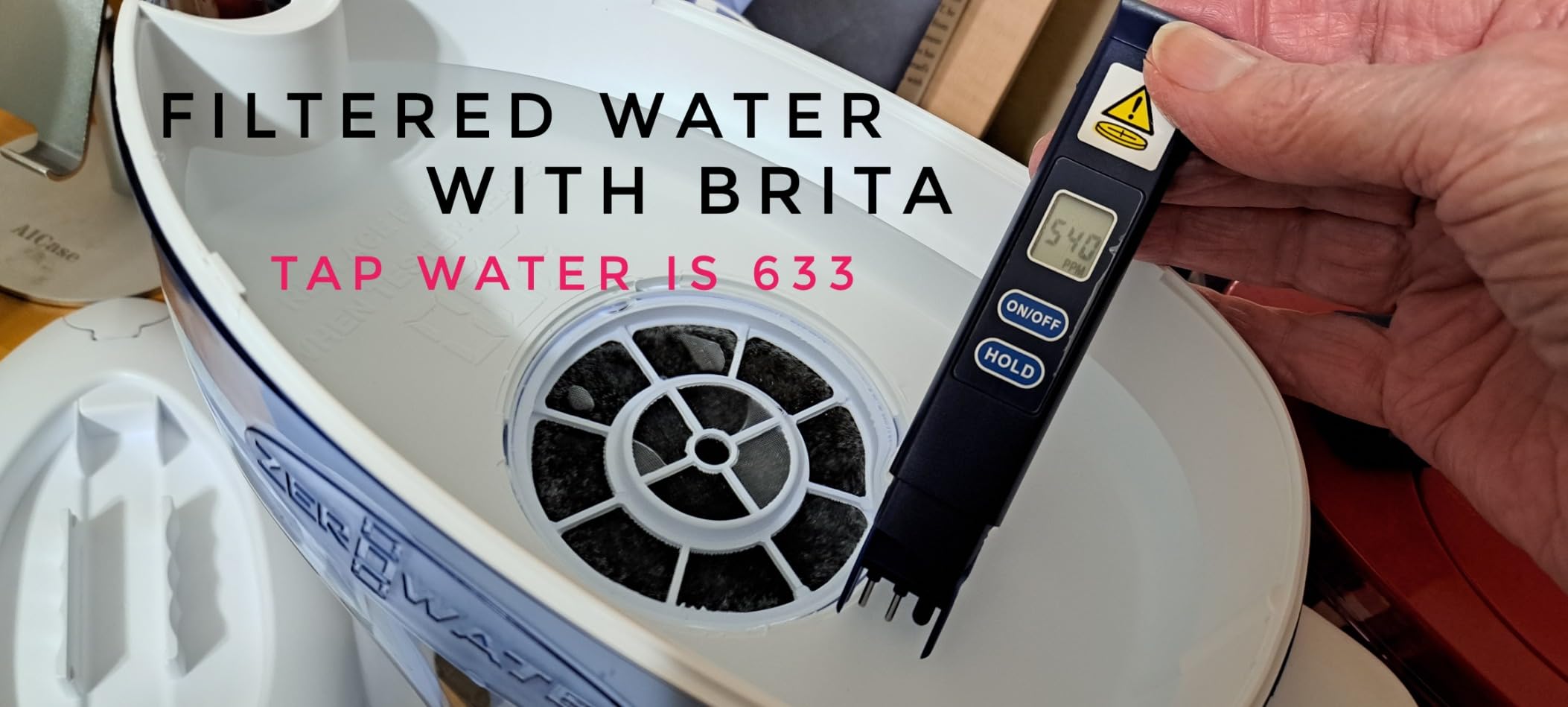 ZeroWater 10-Cup Pitcher Water Filter Removes PFOA/PFAS | IAPMO certified: Lead, PFOA/PFOS, chromium, mercury; 5-stage Advanced Filtration; 0 TDS Water Filter Pitcher customer photo 1