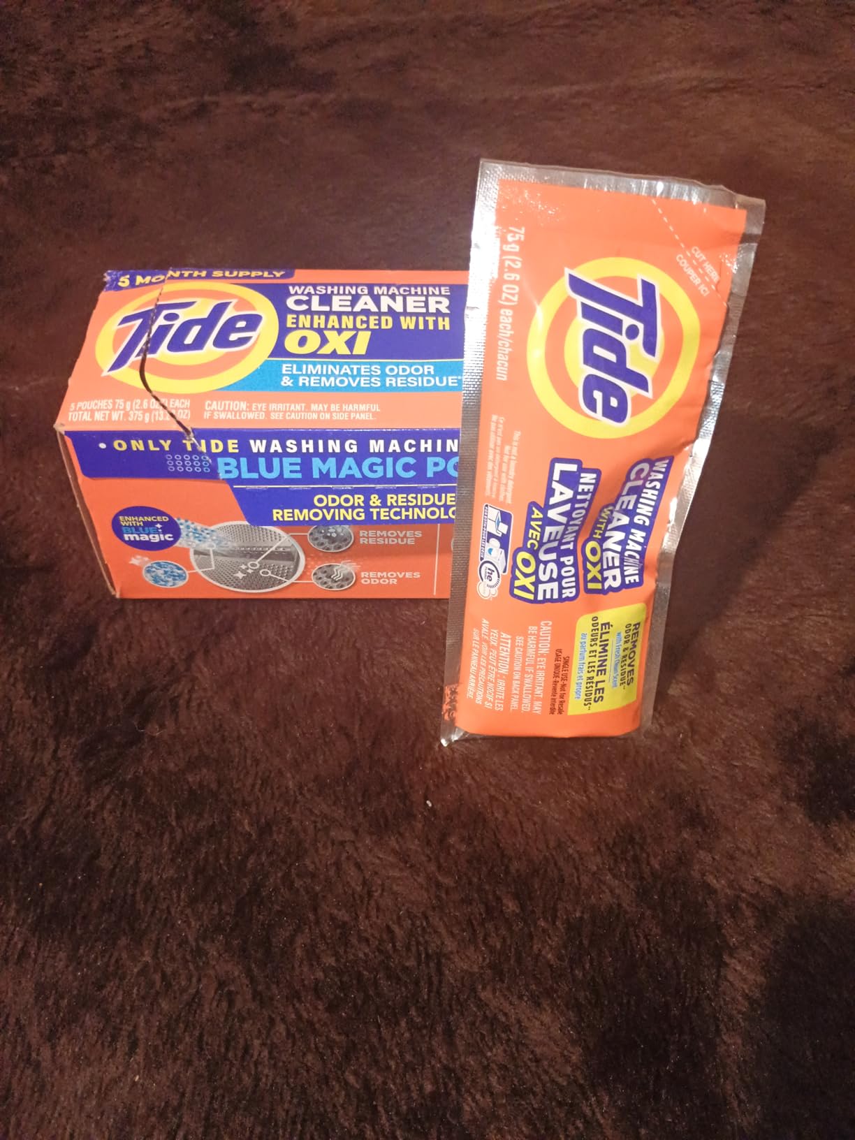 Washing Machine Cleaner by Tide, Washer Machine Cleaner with Oxi for Front and Top Loader Washer Machines, Deep Cleaning Residue & Odor Eliminator, 5 Month Supply customer photo 2