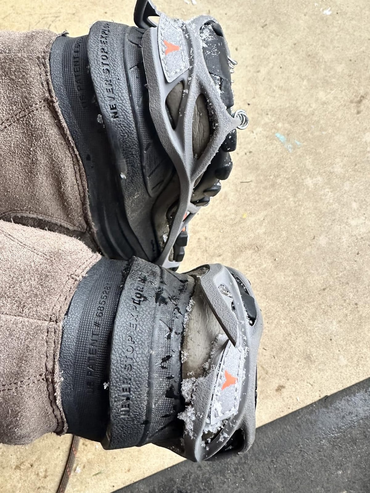 Yaktrax Run Traction Cleats for Running on Snow and Ice customer photo 2
