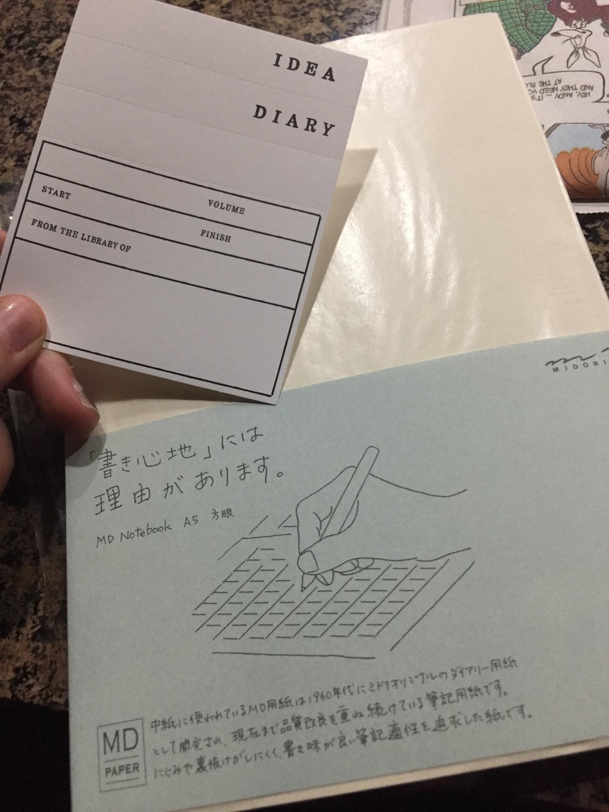 Midori 15003006 MD Notebook, A5, Grid Ruled customer photo 1