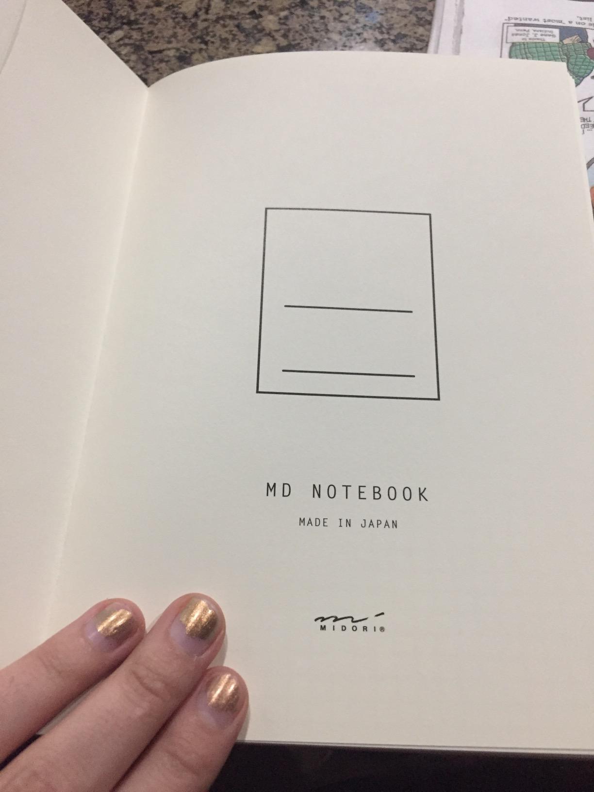 Midori 15003006 MD Notebook, A5, Grid Ruled customer photo 2