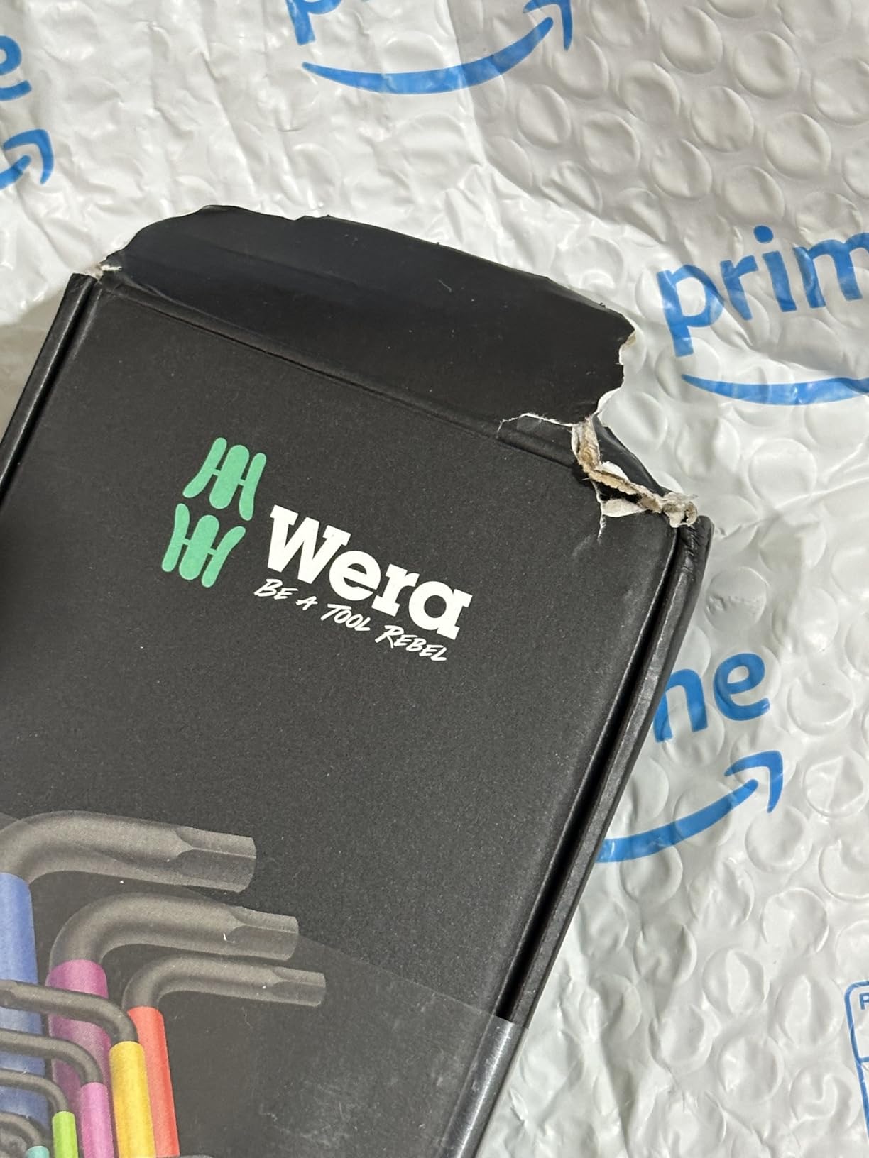 Wera Tools 05073593001 950 SPKL/9 SM N SB Long ARM HEX Key Set, One Size, Multi customer photo 2