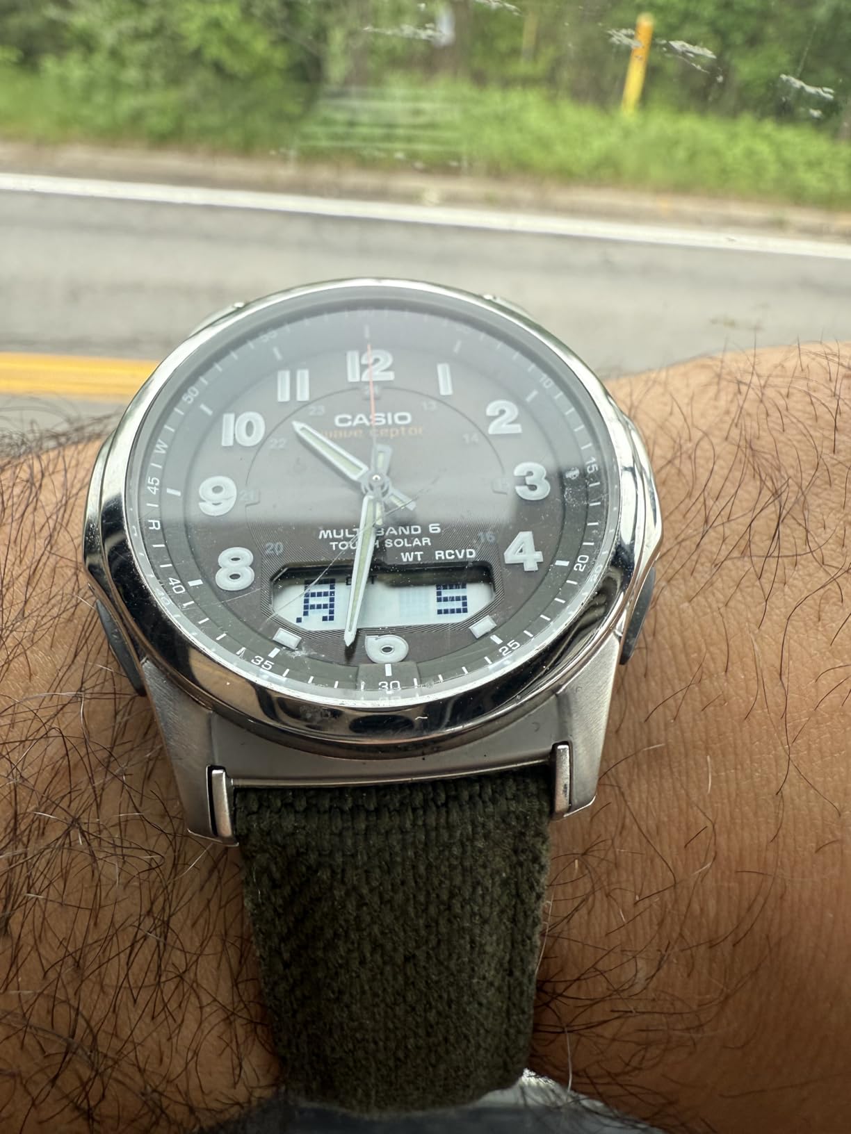 Casio Wave Ceptor Tough Solar MULTIBAND6 Men's Watch WVA-M630B-3AJF (Japan Import) customer photo 1