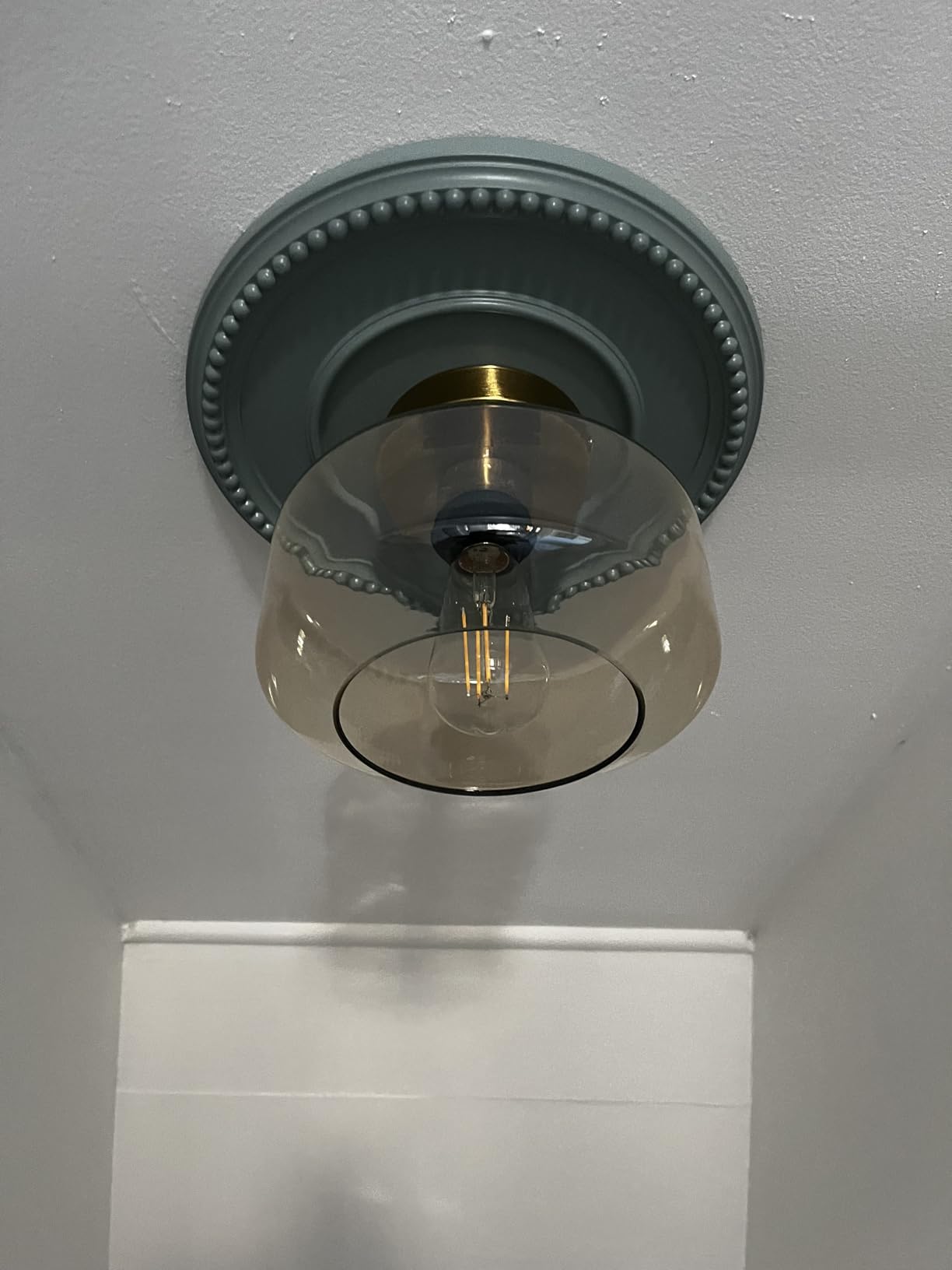 Ekena Millwork CM12BR Bradford Ceiling Medallion, 12 1/2