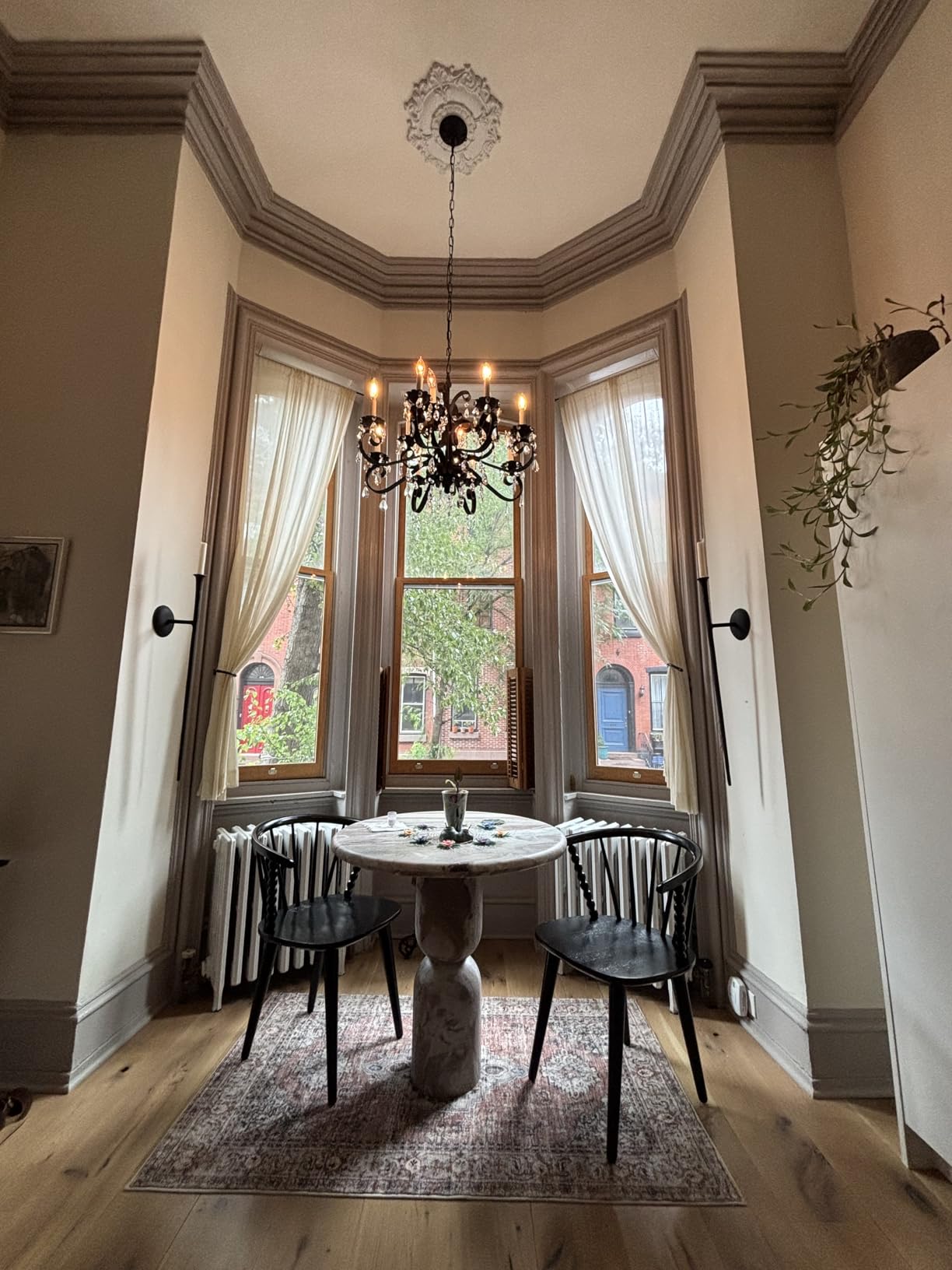 Ekena Millwork CM18RL 18-Inch OD x 3 1/2-Inch ID x 1 1/2-Inch Riley Ceiling Medallion customer photo 2